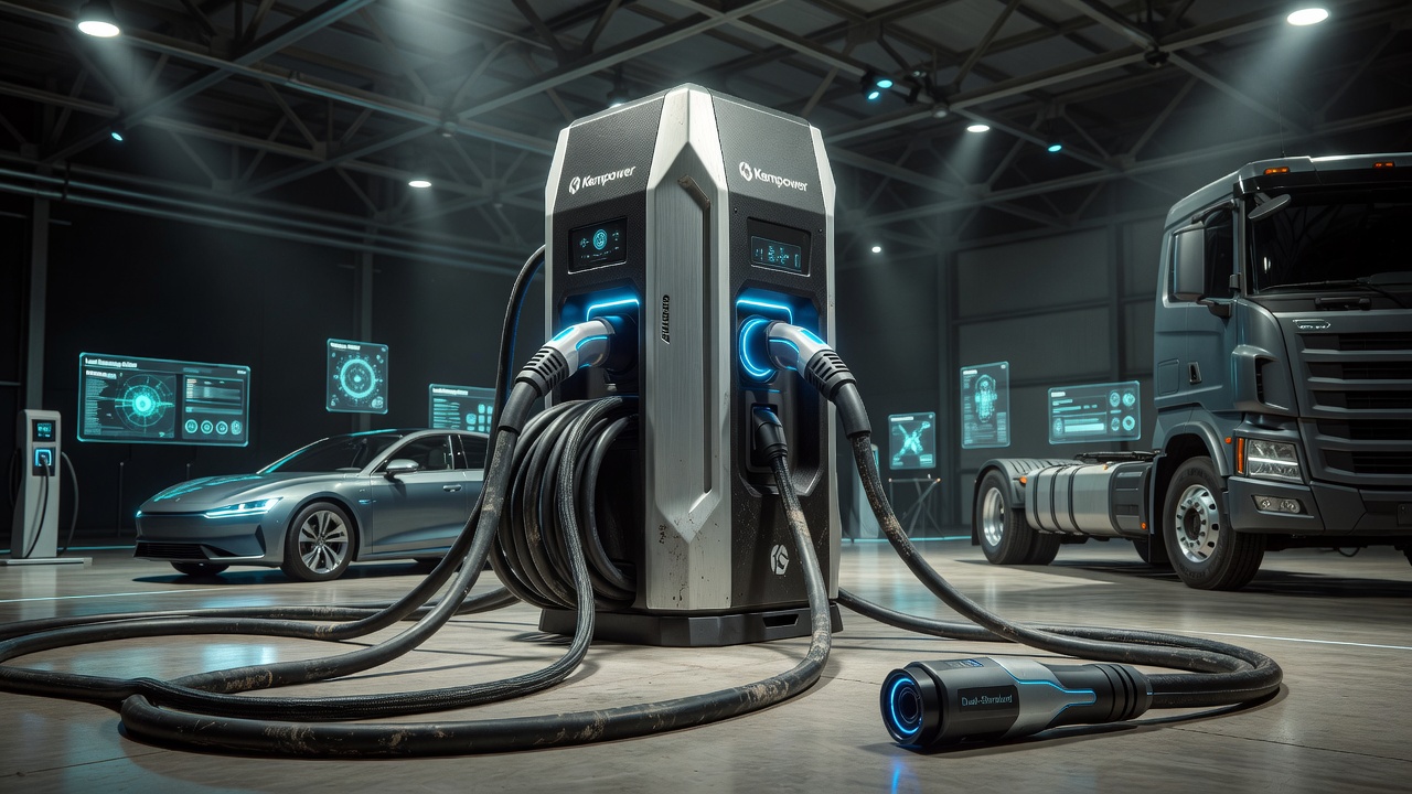 Kempower Unveils Dual-Standard Charger Bridging Cars and Heavy Trucks
