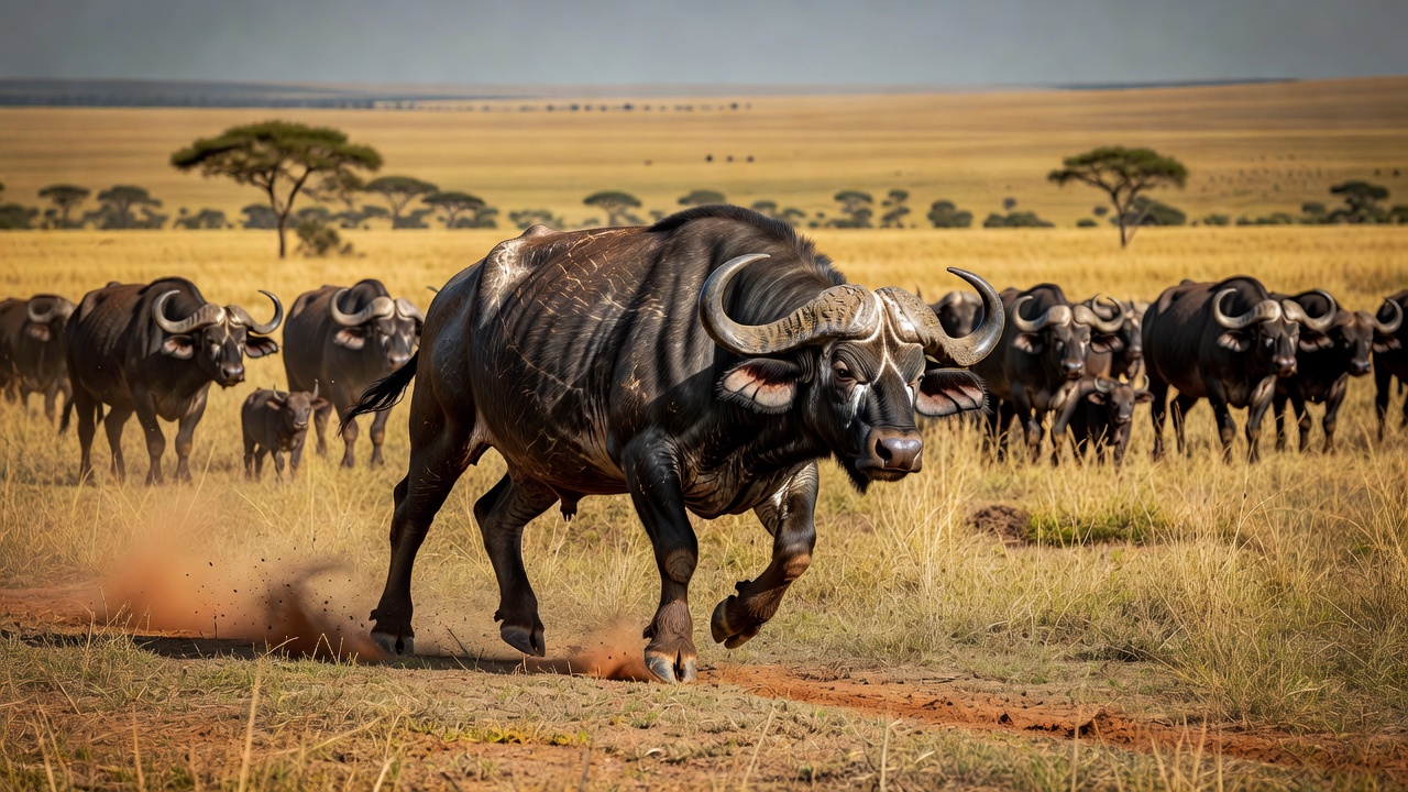 Buffalo Behavior Explained: Herd Life, Physical Power, Charging Instincts, and Attack Patterns