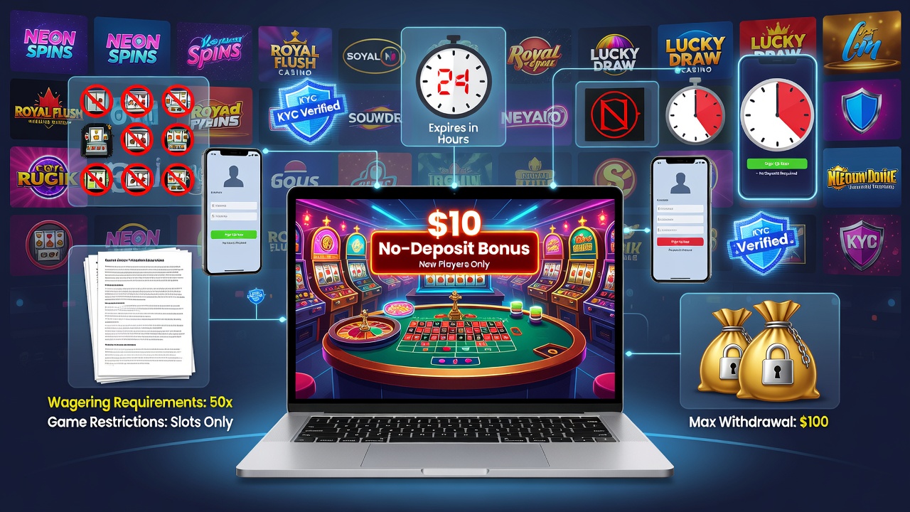 Small No-Deposit Bonuses Reveal How Casinos Court New Players