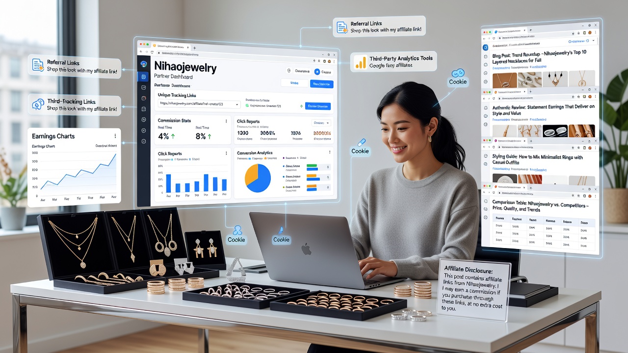 How Jewelry Affiliate Programs Like Nihaojewelry Monetize Content