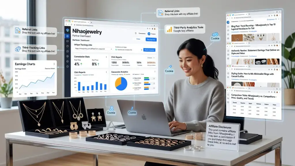 How Jewelry Affiliate Programs Like Nihaojewelry Monetize Content