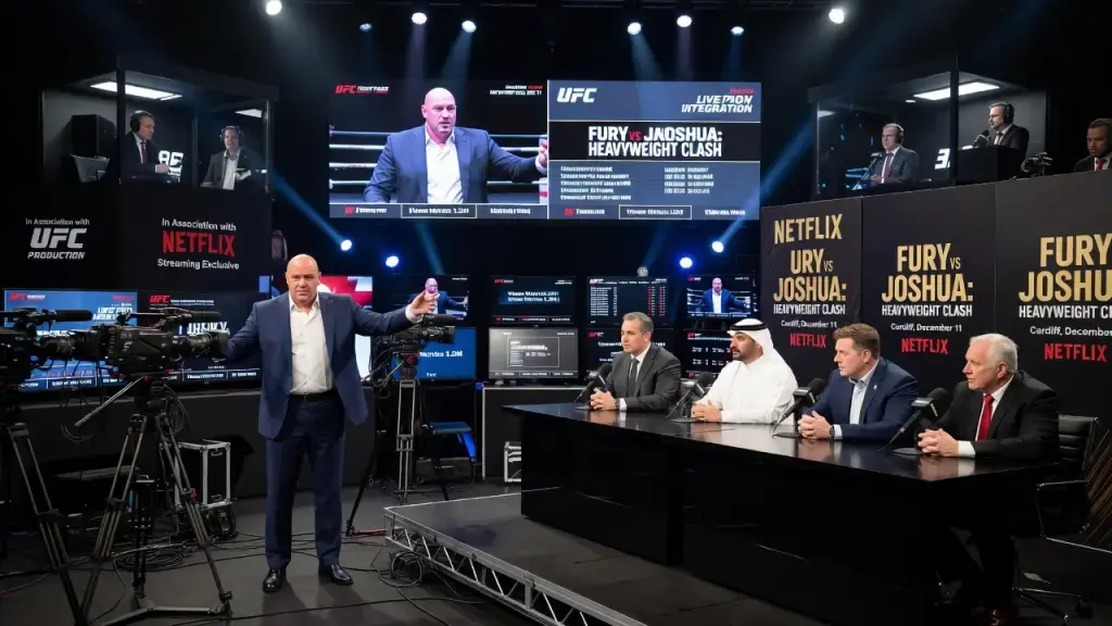 UFC's Dana White Defends His Role Behind Fury-Joshua Broadcast